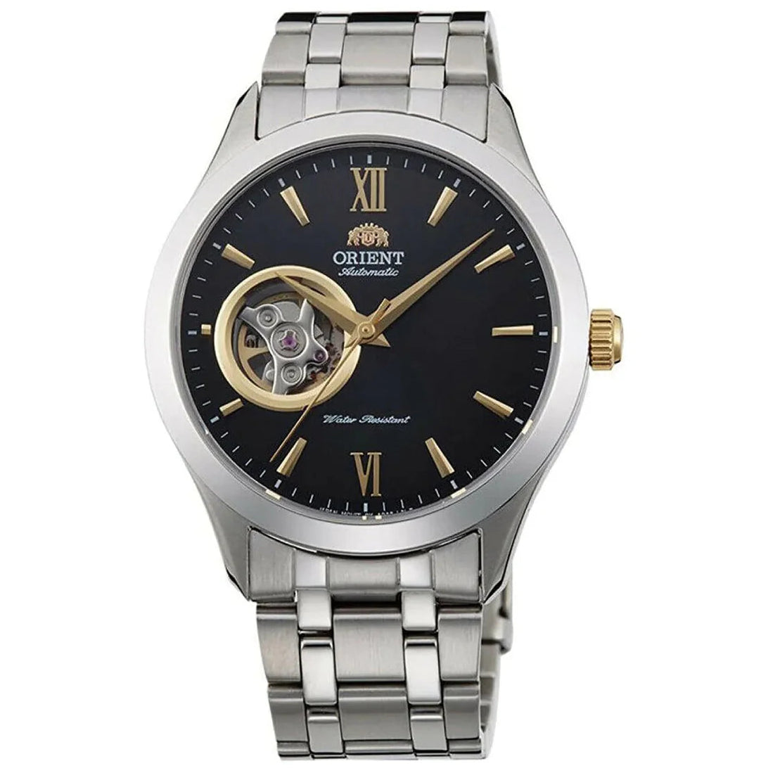 ORIENT MEN'S CONTEMPORARY AUTOMATIC OPEN HEART WATCH
