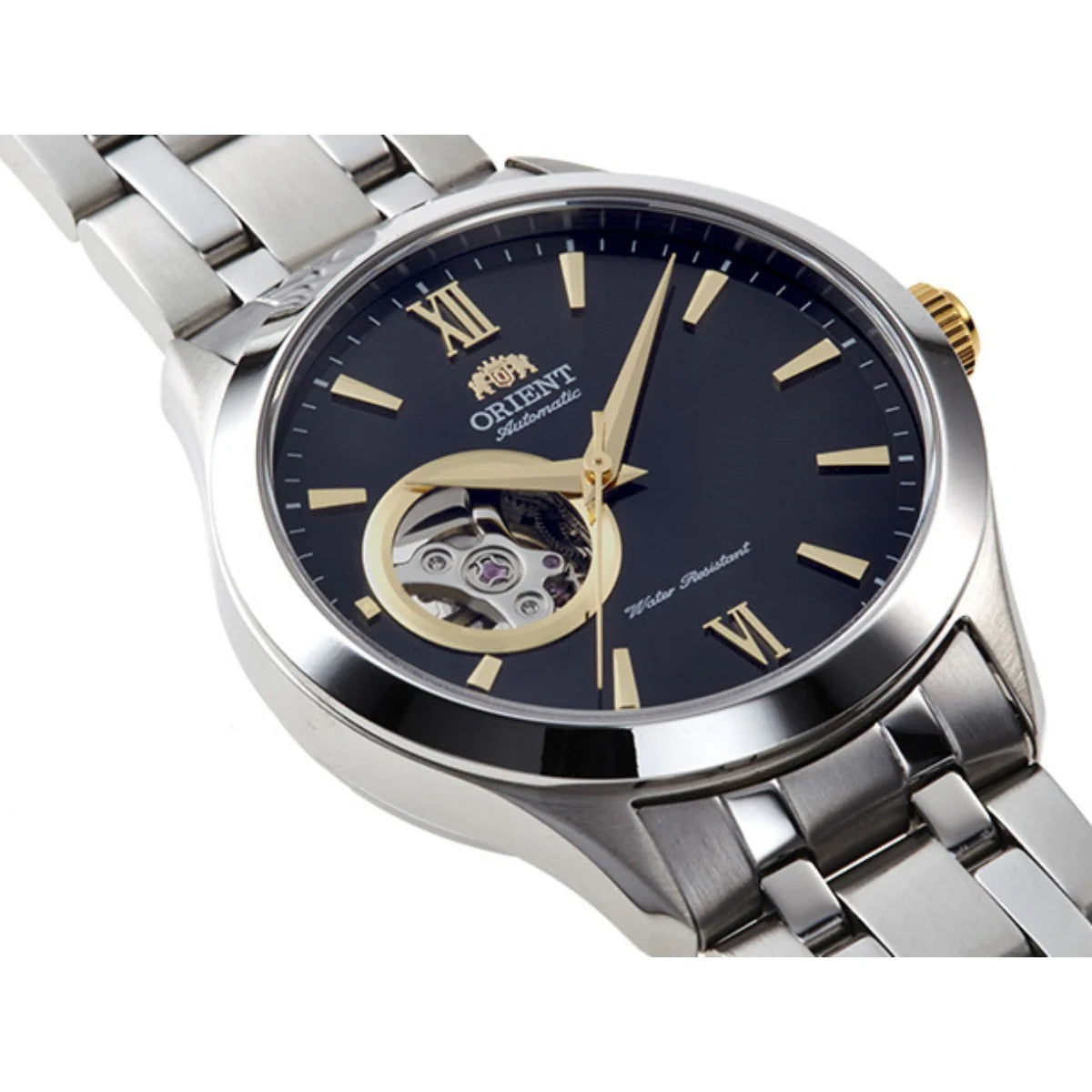 ORIENT MEN'S CONTEMPORARY AUTOMATIC OPEN HEART WATCH
