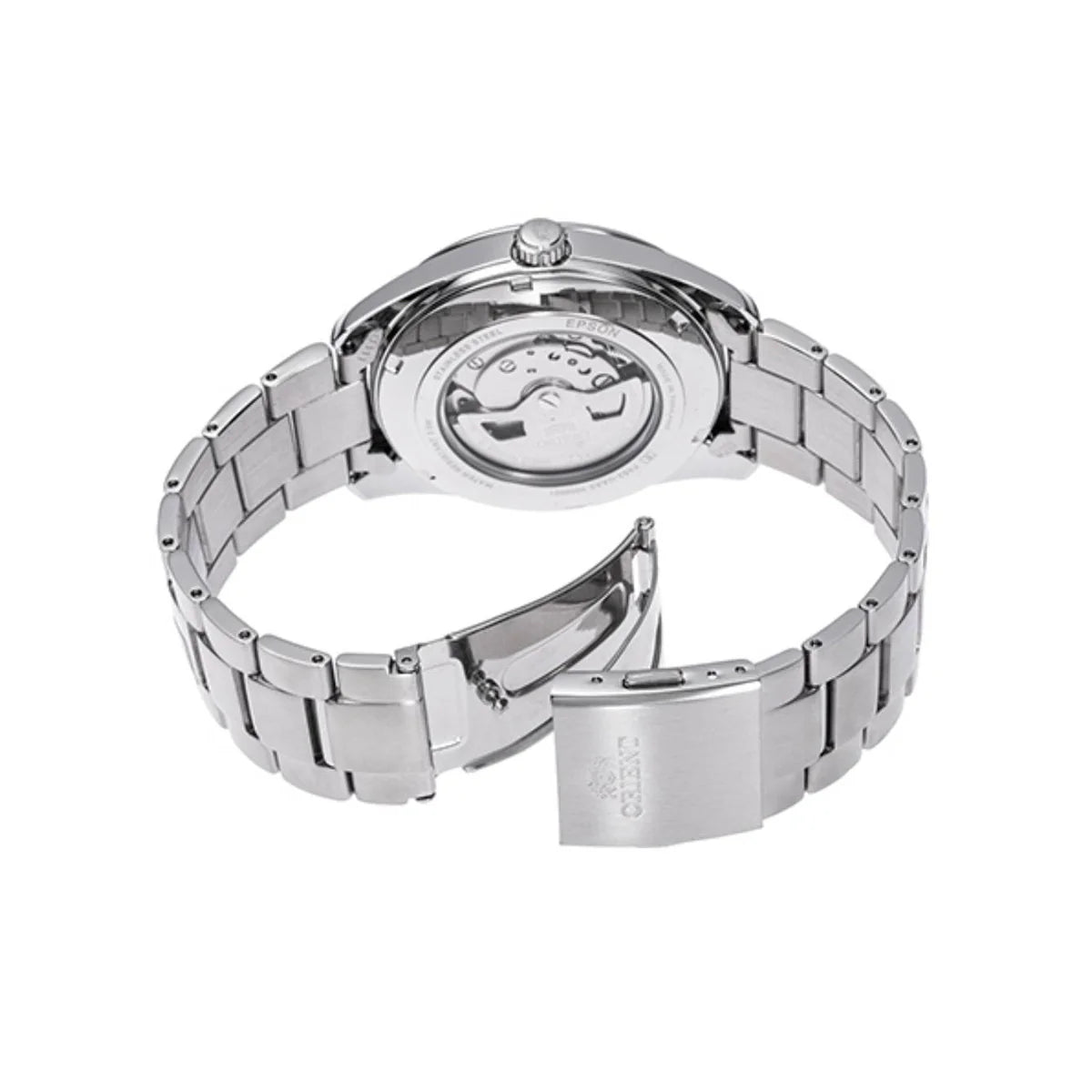 ORIENT MEN'S CONTEMPORARY AUTOMATIC SEMI-SKELETON WATCH