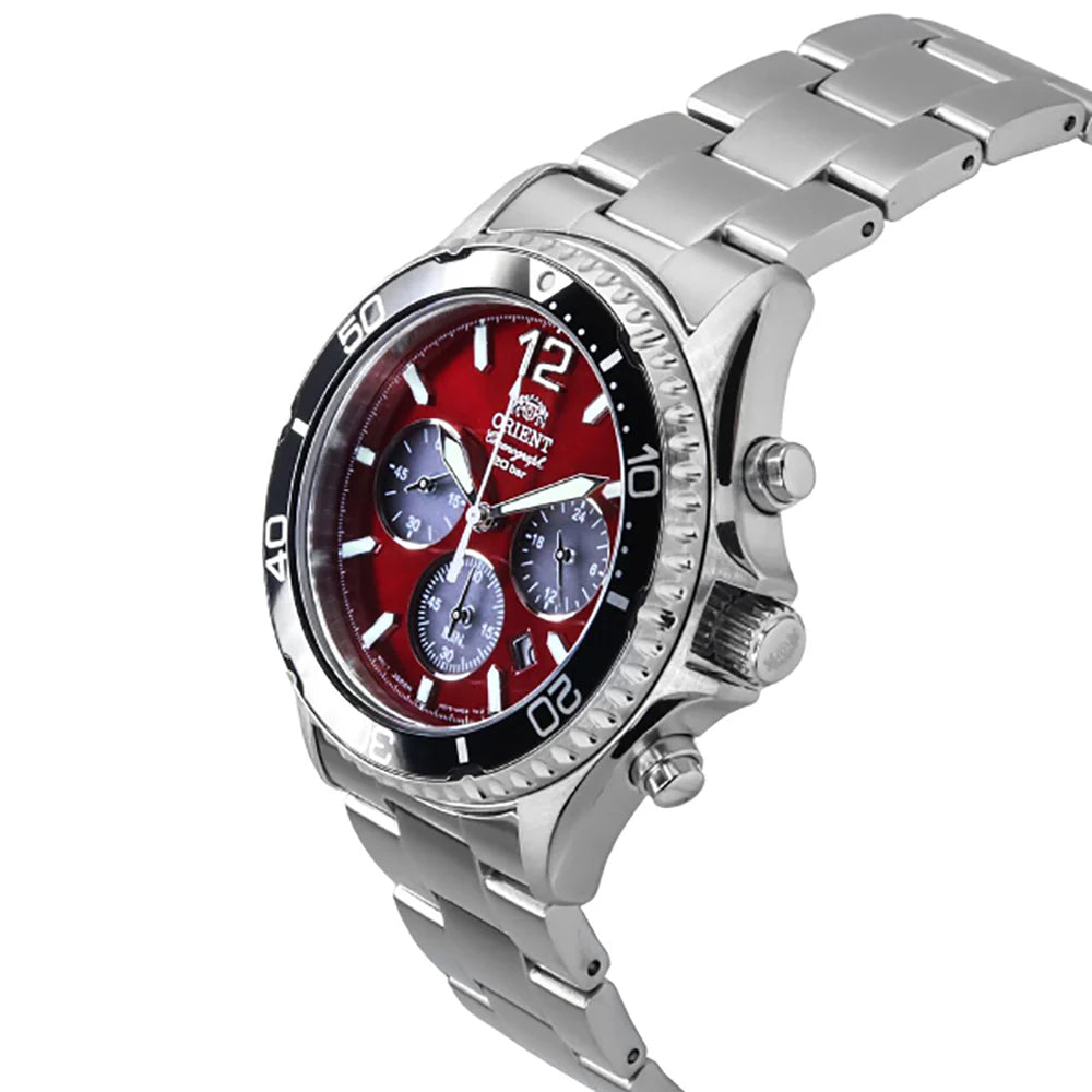 ORIENT SPORTS MAKO CHRONO SOLAR GENTS WATCH