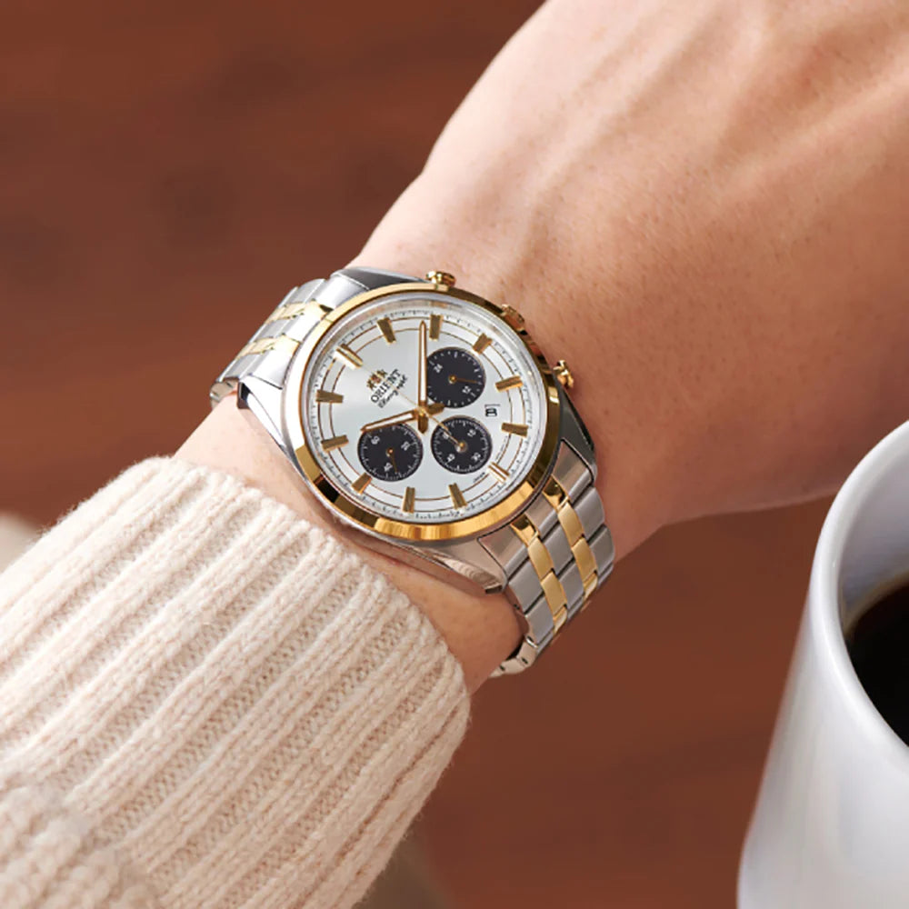 ORIENT CONTEMPORARY SOLAR CHRONO GENTS WATCH