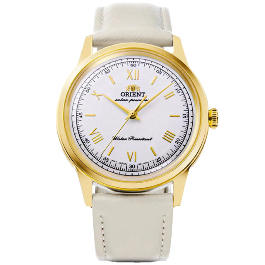 ORIENT CLASSIC BAMBINO 38MM SOLAR QUARTZ UNISEX WATCH