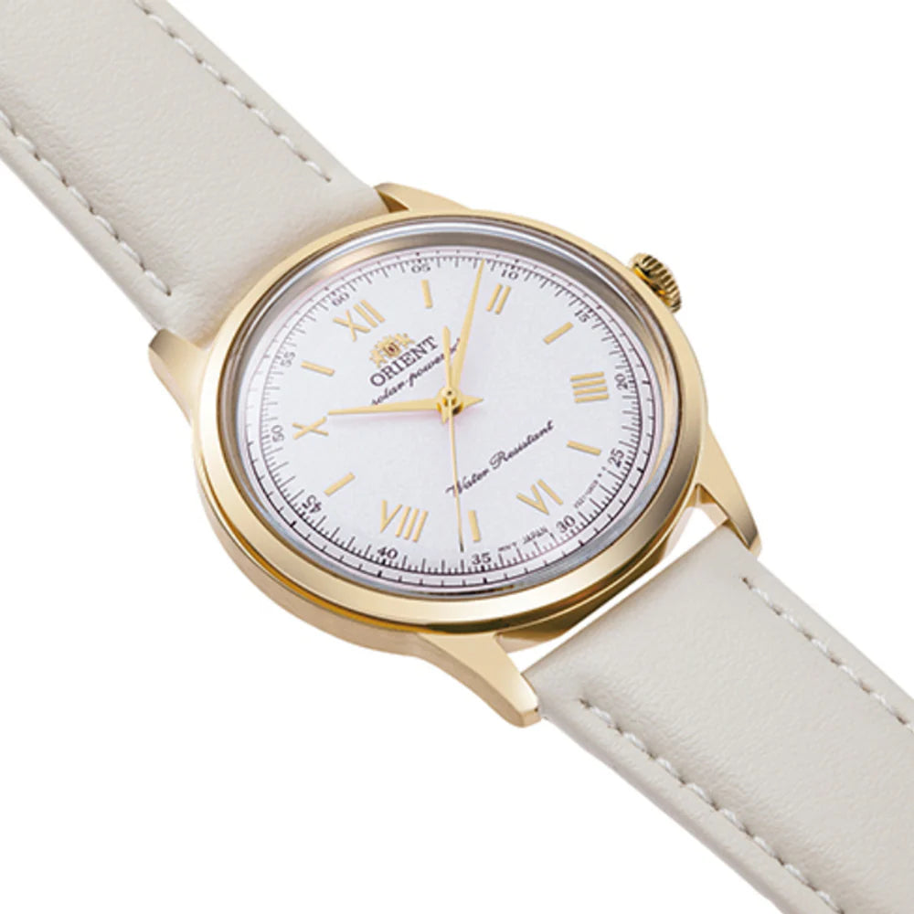 ORIENT CLASSIC BAMBINO 38MM SOLAR QUARTZ UNISEX WATCH