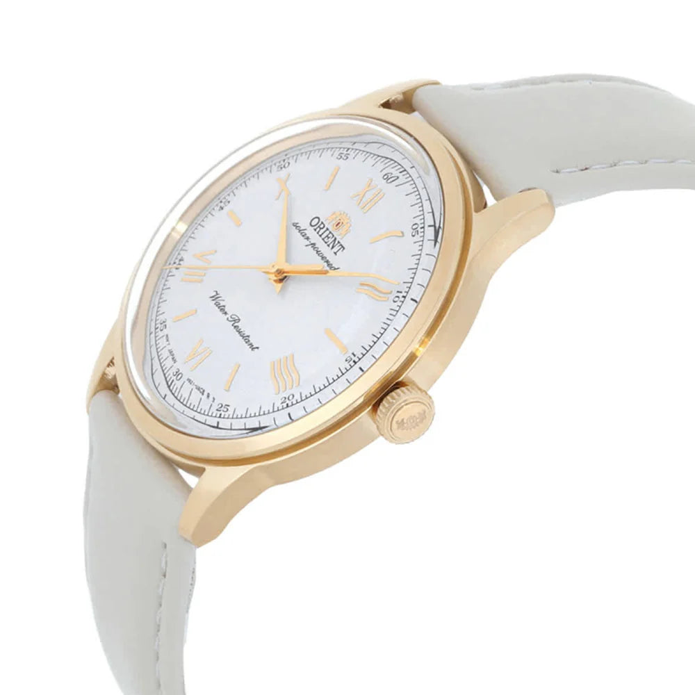 ORIENT CLASSIC BAMBINO 38MM SOLAR QUARTZ UNISEX WATCH