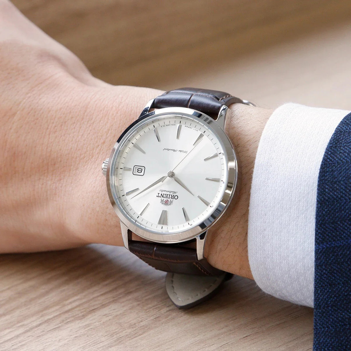 ORIENT MEN'S CONTEMPORARY AUTOMATIC SIMPLE DATE 2019 WATCH