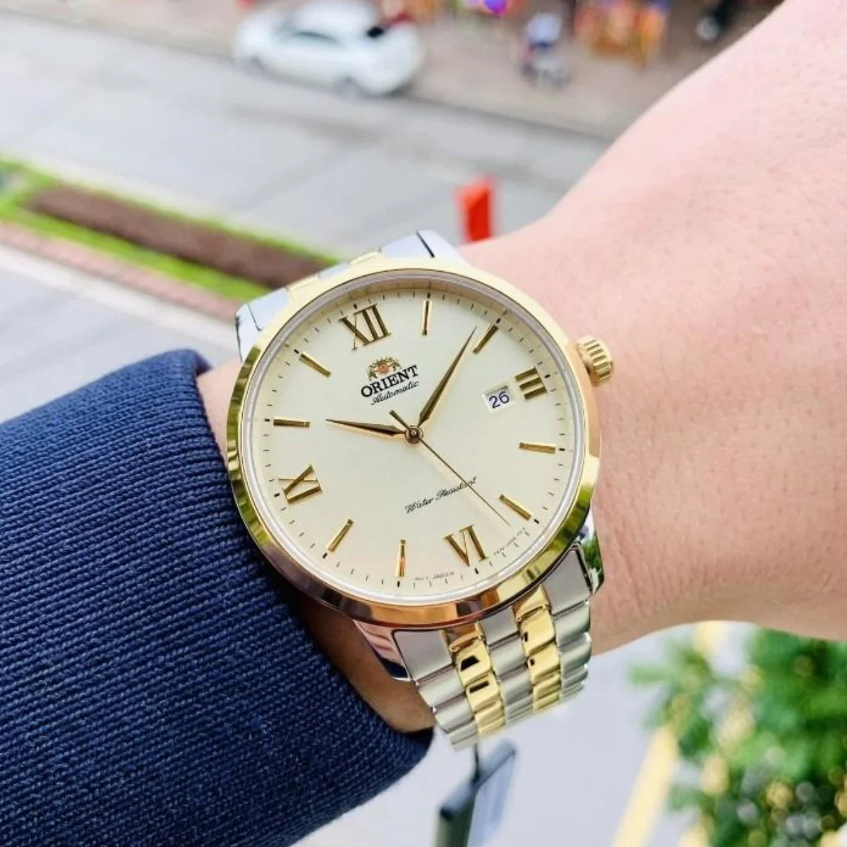 ORIENT MEN'S CONTEMPORARY AUTOMATIC SIMPLE DATE 2021 WATCH