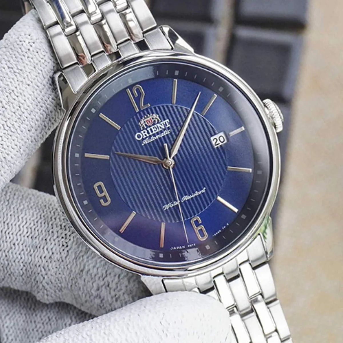 ORIENT MEN'S CONTEMPORARY AUTOMATIC SIMPLE ARABIC WATCH