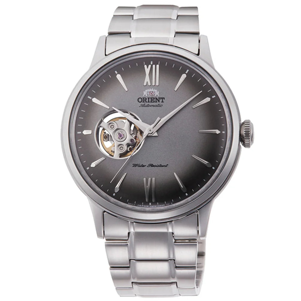 ORIENT MEN'S CLASSIC AUTOMATIC SEMI SKELETON DEEP COLOR WATCH