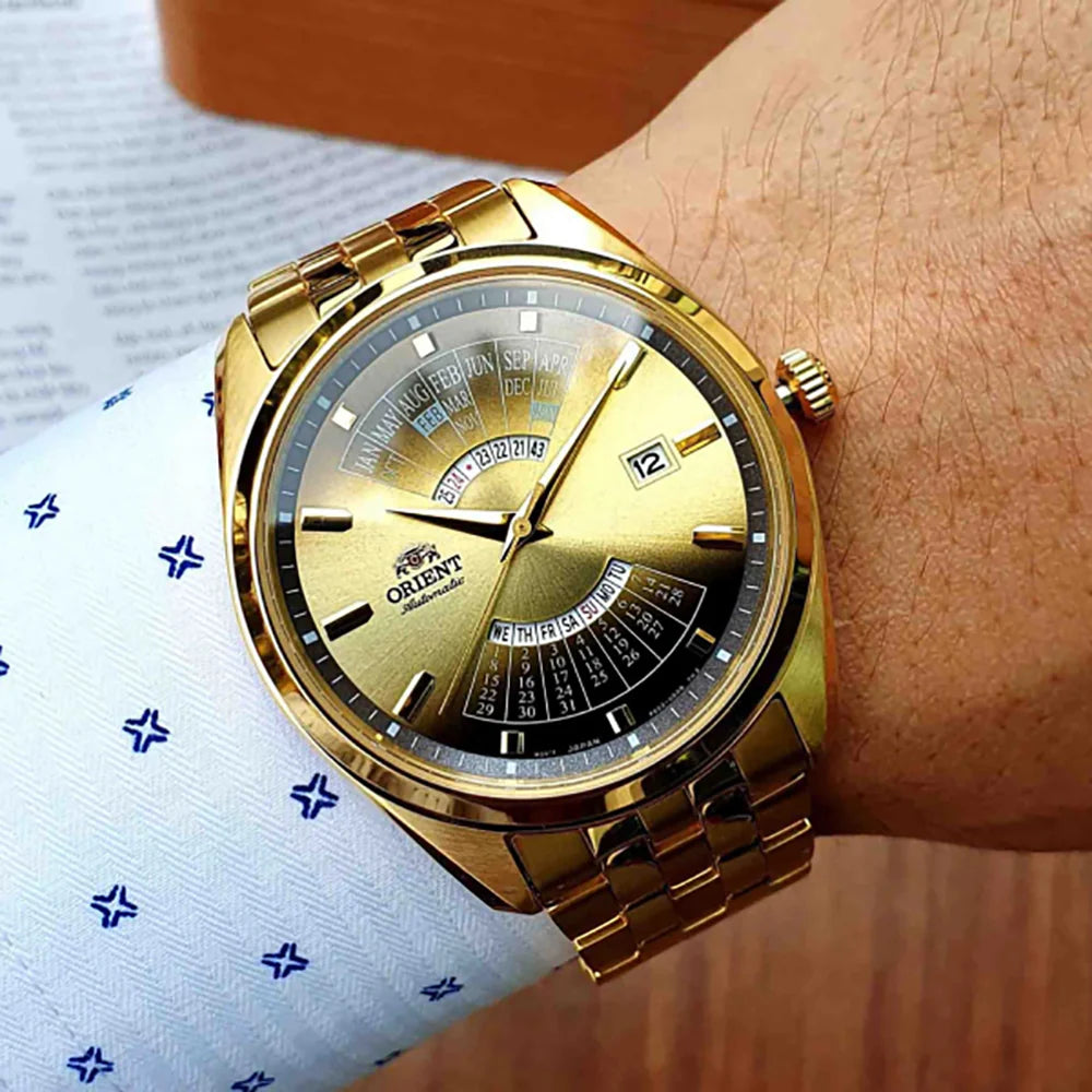 ORIENT CONTEMPORARY MULTI-YEAR CALENDAR AUTOMATIC GENTS WATCH