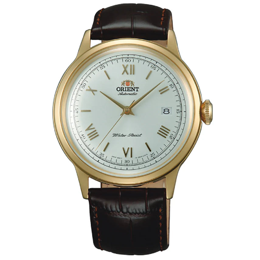 ORIENT CLASSIC BAMBINO GENTS GOLD-PLATED AUTOMATIC WATCH