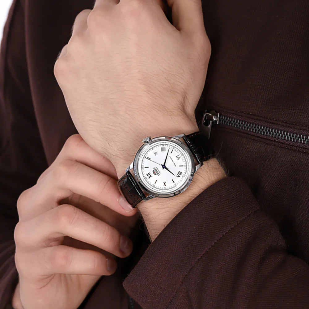 ساعة أورينت كلاسيك بامبينو رجالية أوتوماتيكية