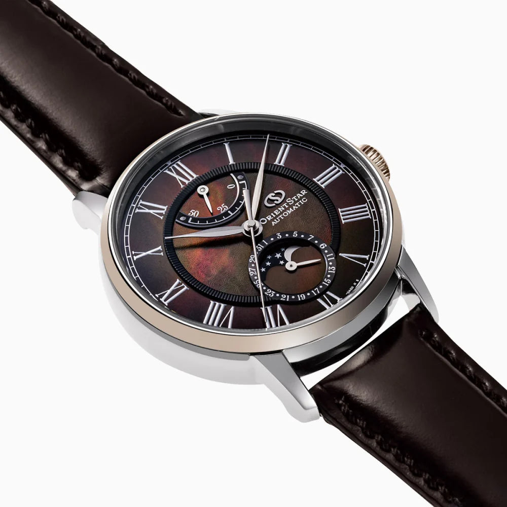 ORIENT STAR MEN'S CLASSIC MOON PHASE LAKE TAZAWA LIMITED EDITION WATCH