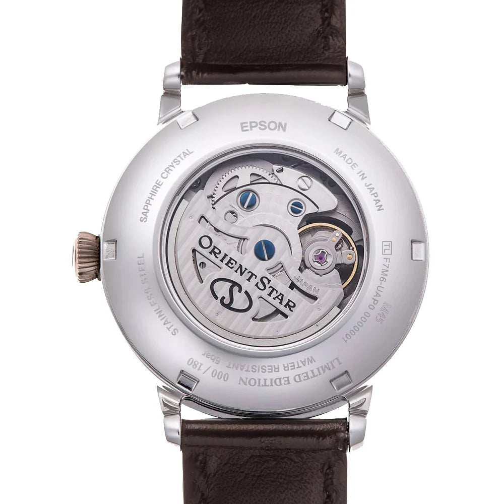 ORIENT STAR MEN'S CLASSIC MOON PHASE LAKE TAZAWA LIMITED EDITION WATCH