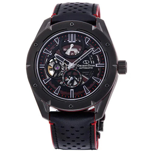 ORIENT STAR MEN'S SPORTS AUTOMATIC AVANT GARDE SKELETON WATCH