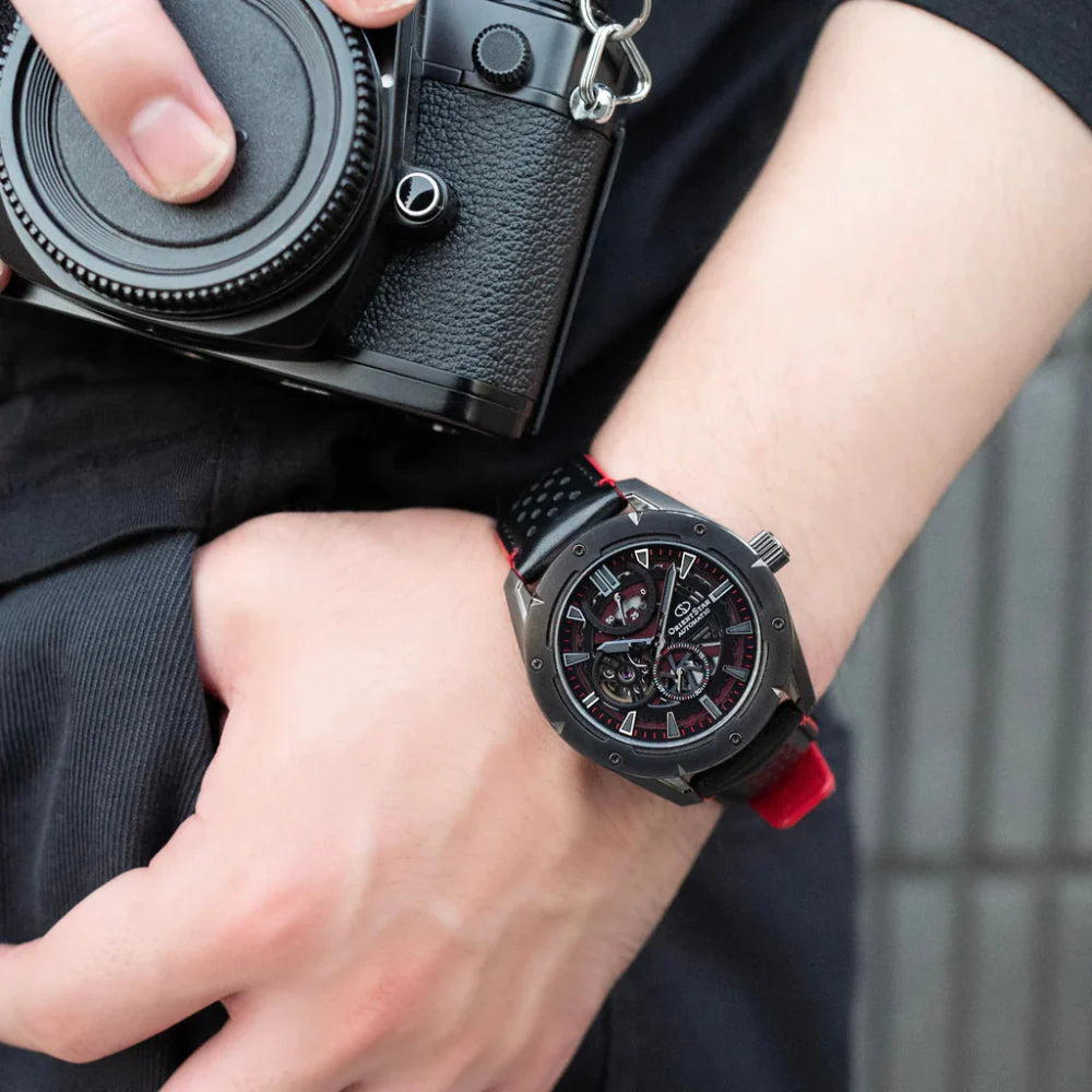 ORIENT STAR MEN'S SPORTS AUTOMATIC AVANT GARDE SKELETON WATCH