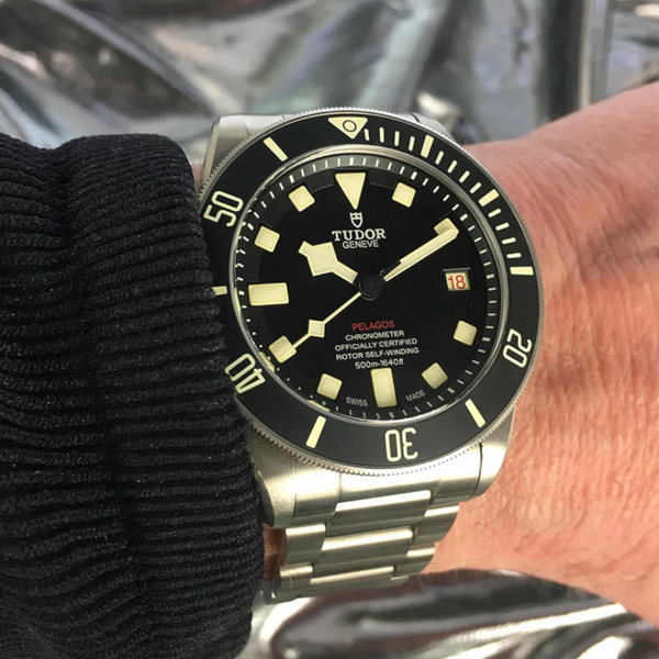 Tudor Pelagos – Titanium – 42mm – LHD Lefty – New – Full Set - Azzam Watches 