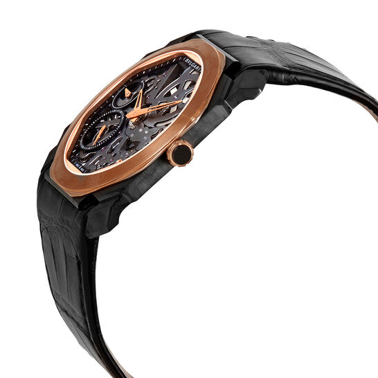 Bvlgari Octo Finissimo Ultranero Extra Thin Skeleton Men’S Watch