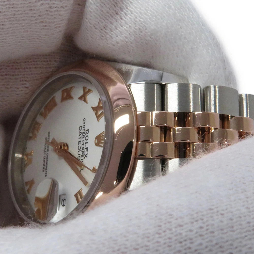Rolex Lady Datejust M279161-0021 28 Mm Oystersteel And Everose Gold