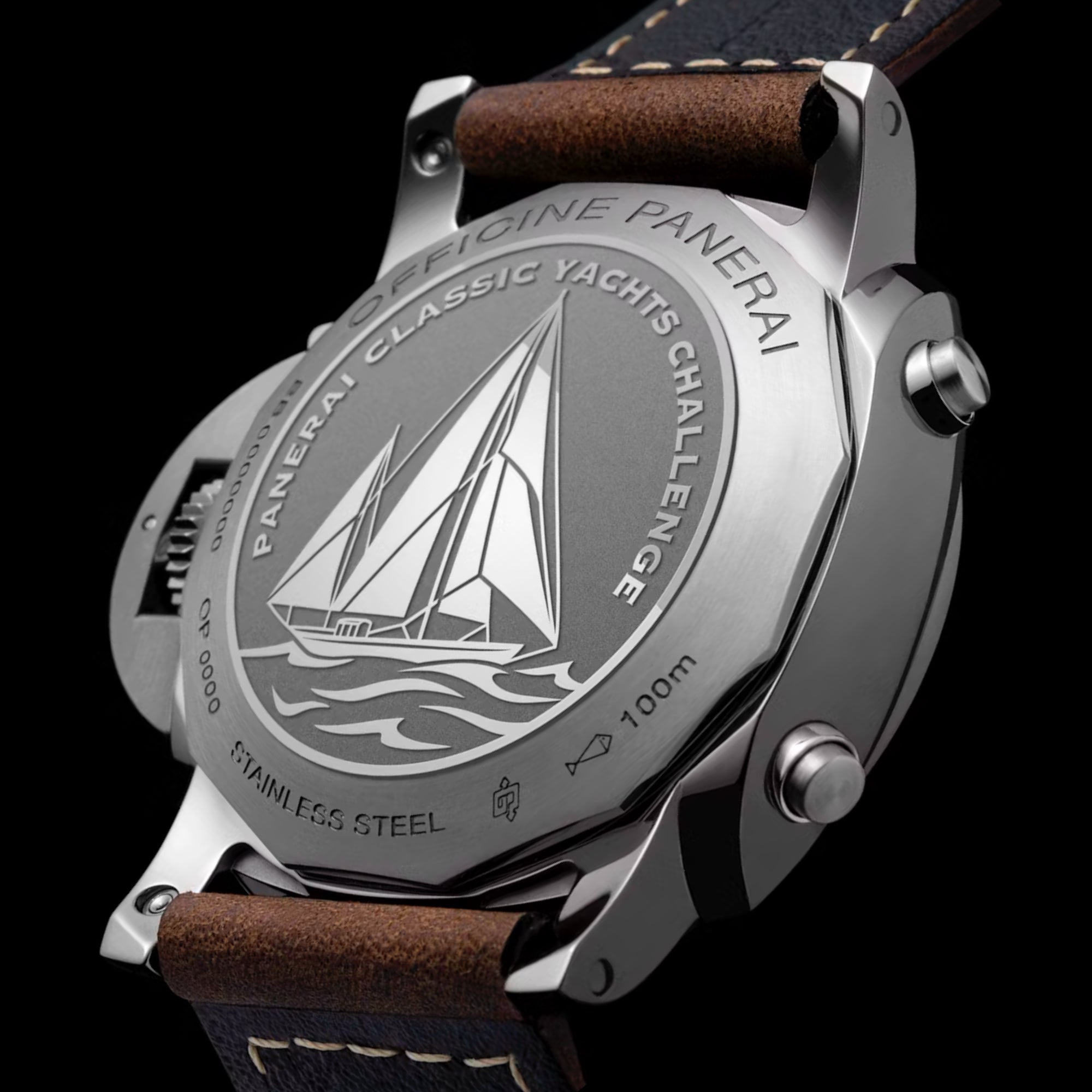 Panerai Luminor 1950 Ivory Flyback Chronograph Automatic Men’S Watch Ref. Pam00654