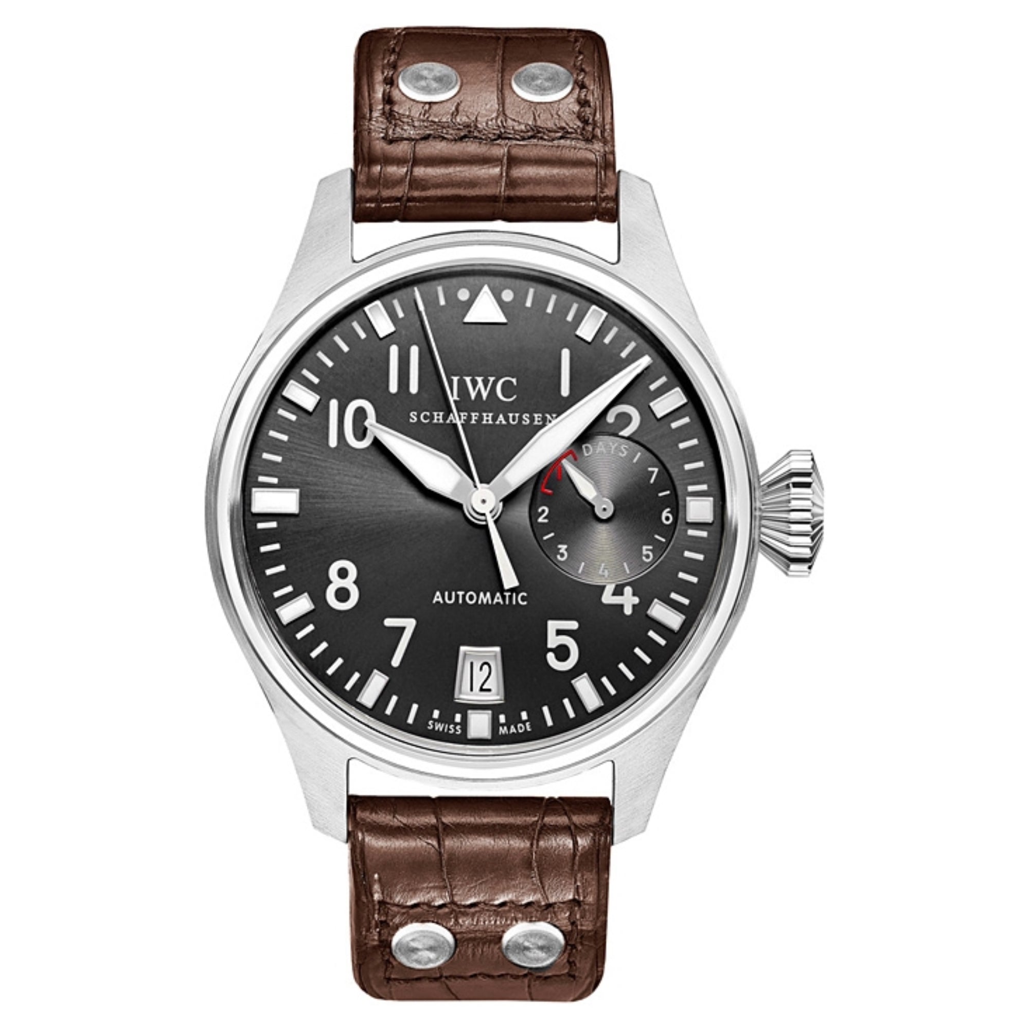 IWC Big Pilot’s IW500402 18k White Gold Automatic Grey Dial