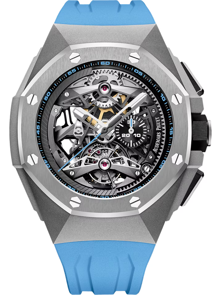 Audemars Piguet Royal Oak Concept Tourbillon 26587TI.OO.D031CA.01 Titanium 44mm Skeletonized Dial Men’s Watch