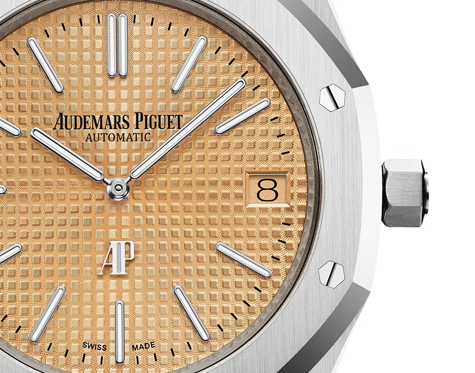 ساعة أوديمار بيغيه رويال أوك جامبو فائقة النحافة 39 مم للرجال