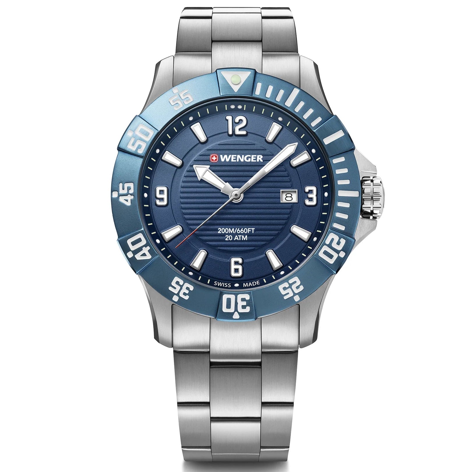 WENGER SEAFORCE MEN'S QUARTZ WATCH - SWISS MADE
