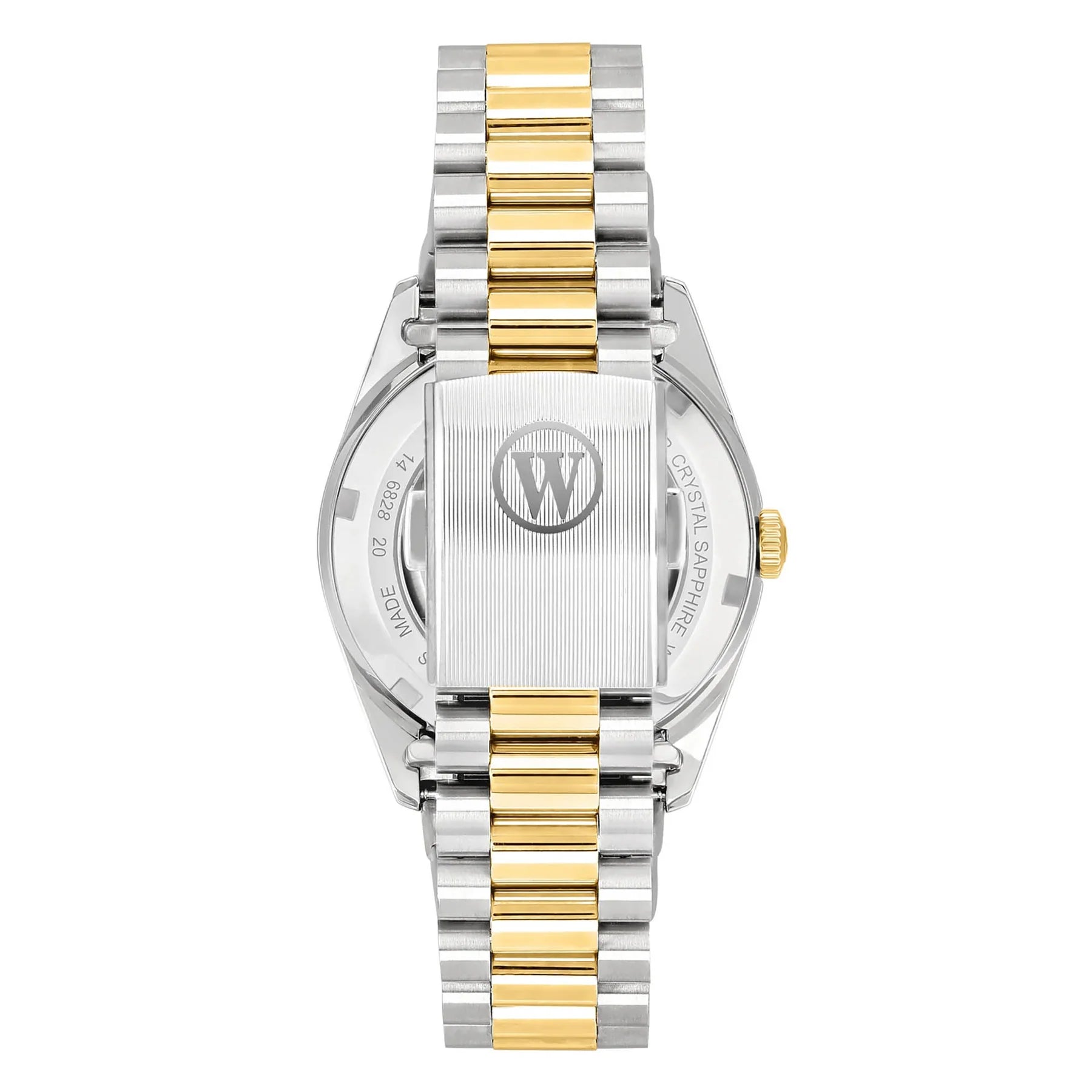 WEST END WOMEN'S SILVER TONE CASE SILVER DIAL AUTOMATIC WATCH