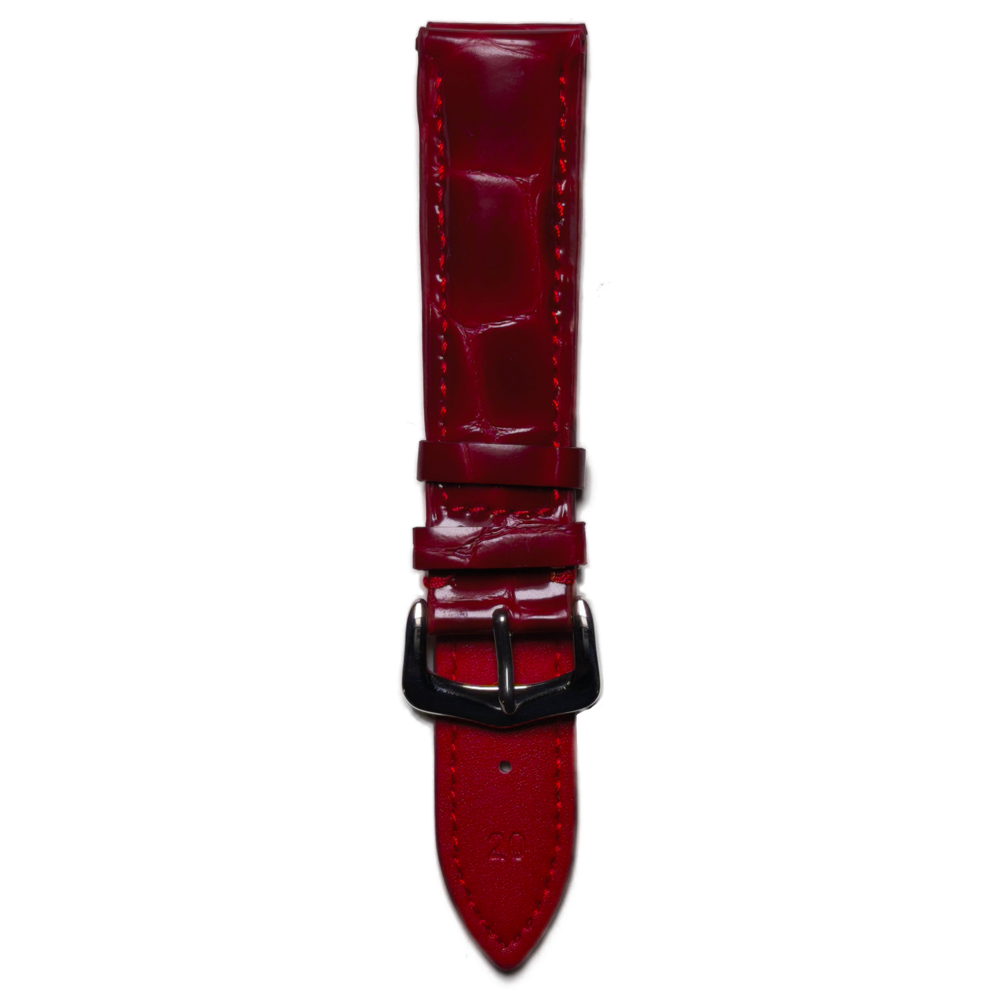 Hightone Leather Red Band 20mm