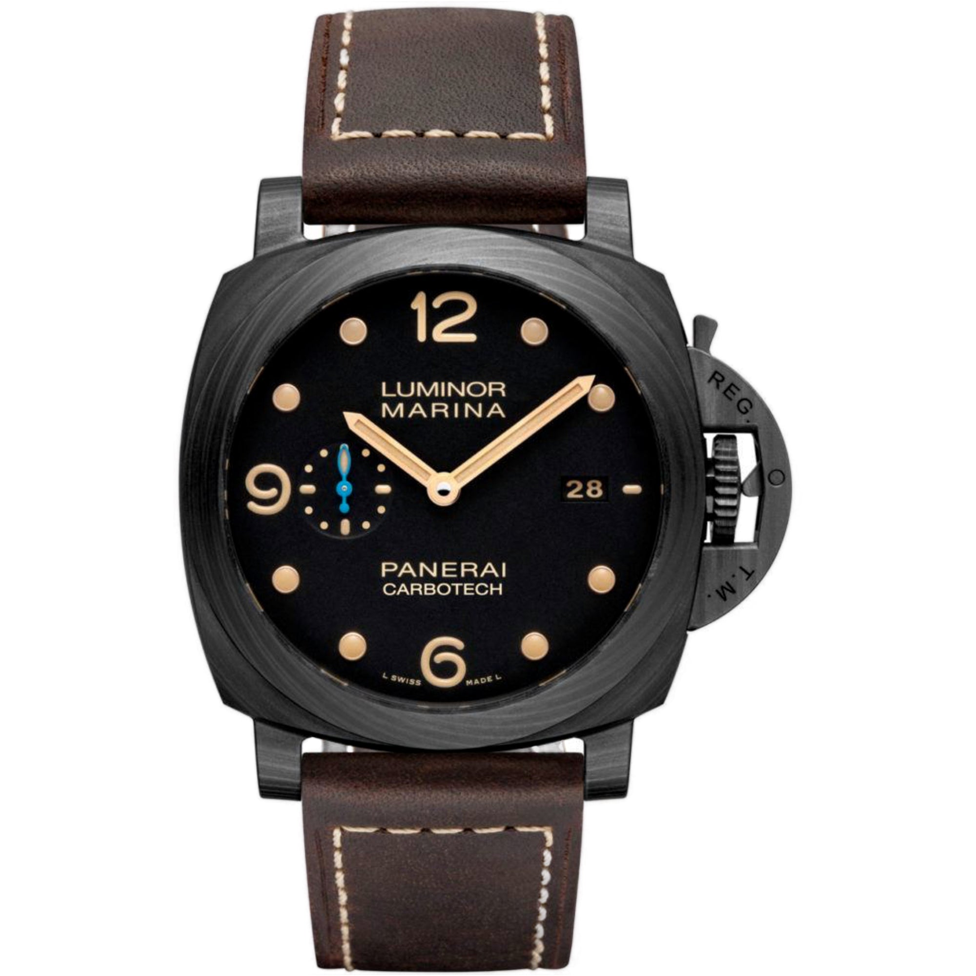 Panerai Luminor Marina Carbotech PAM00661 44Mm Black Dial
