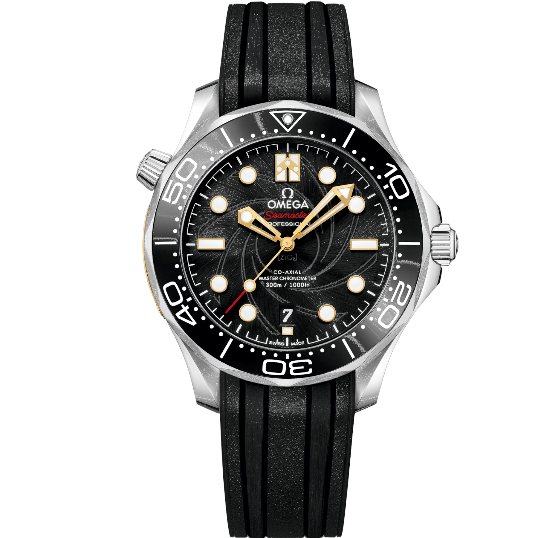 Omega | Seamaster Diver 300M Co‑Axial Master Chronometer James Bond Limited Edition - Azzam Watches