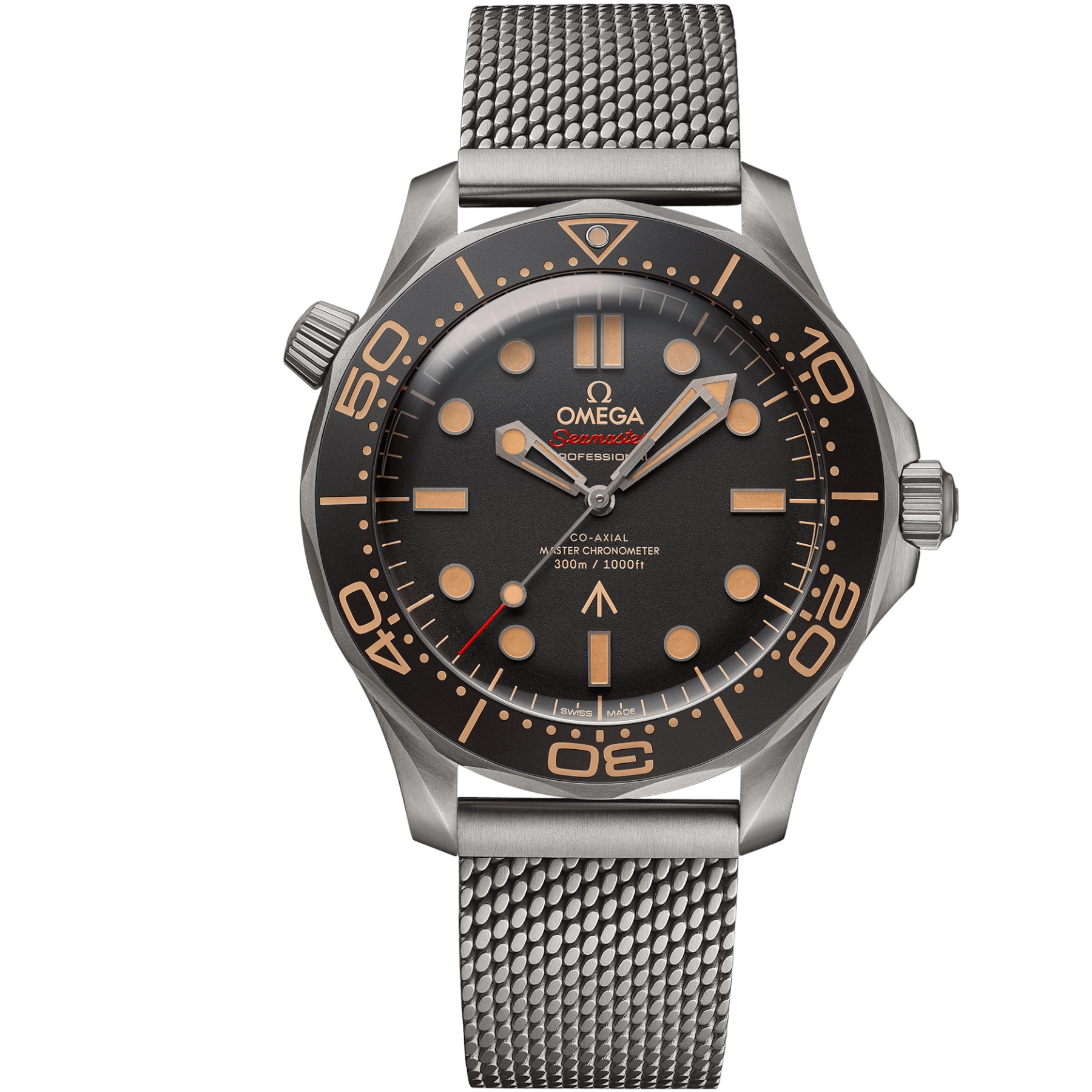 Omega Seamaster Diver 300M James Bond Edition 007 – No Time to Die -Ti
