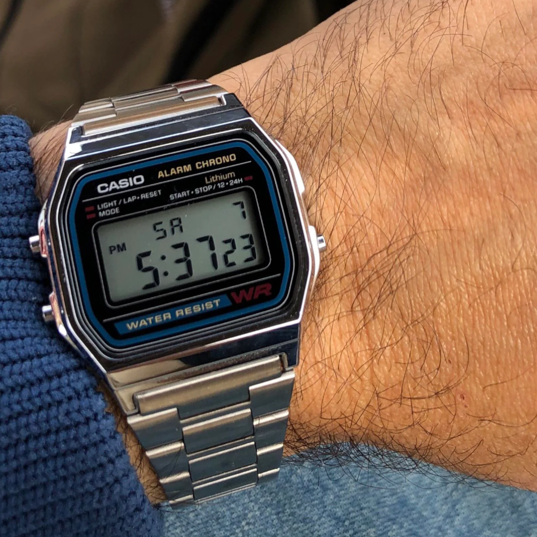 Casio - A158WA-1DF - Azzam Watches
