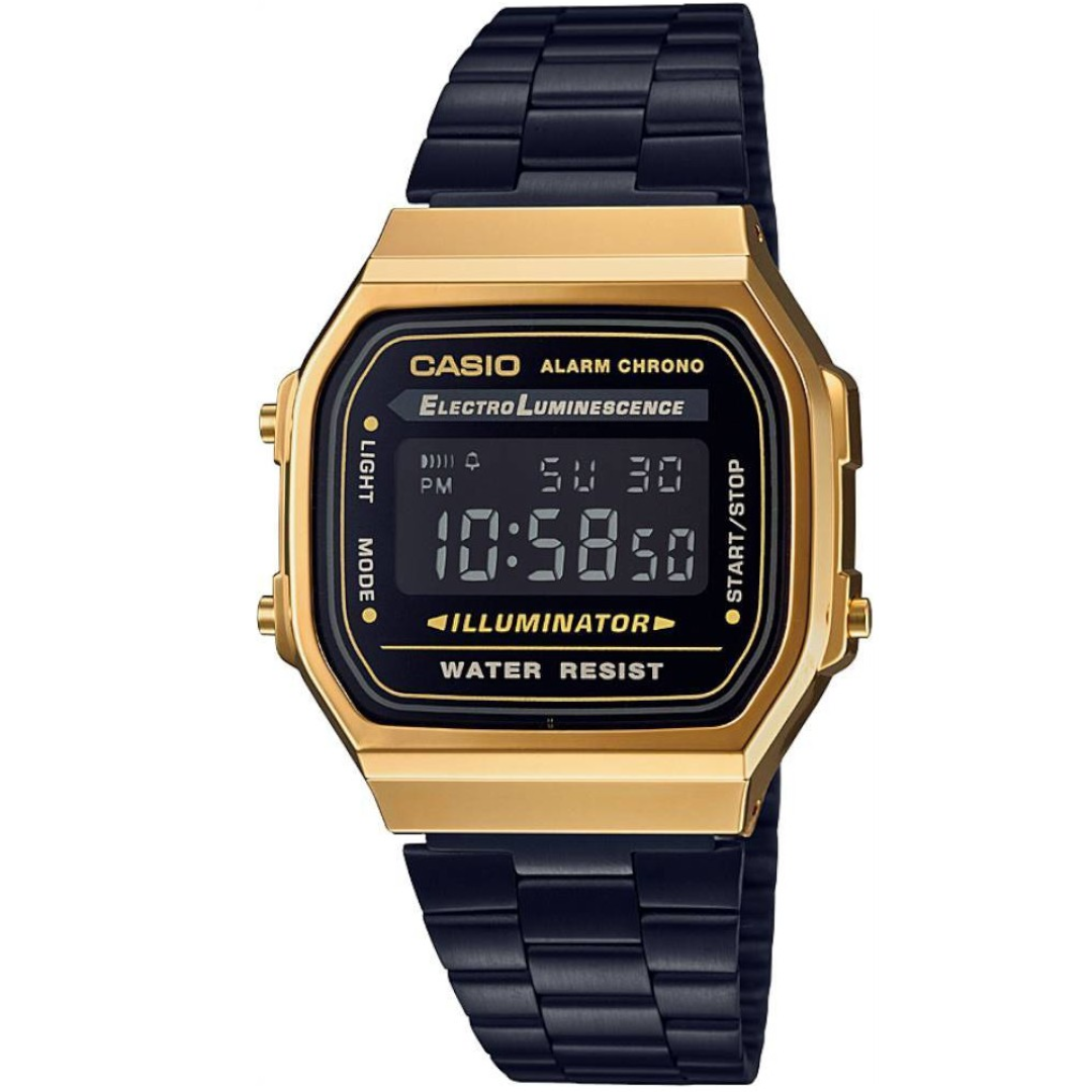 CASIO - A168WEGB-1BDF - Azzam Watches