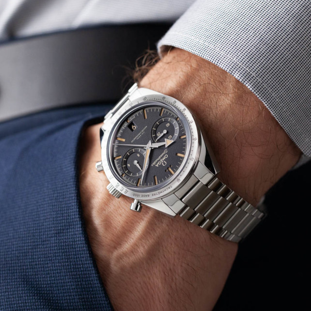 Omega Speedmaster Broad Arrow ’57 – 40mm – Manual – New – Full Set – CoAxial Chronograph – Full - Azzam Watches