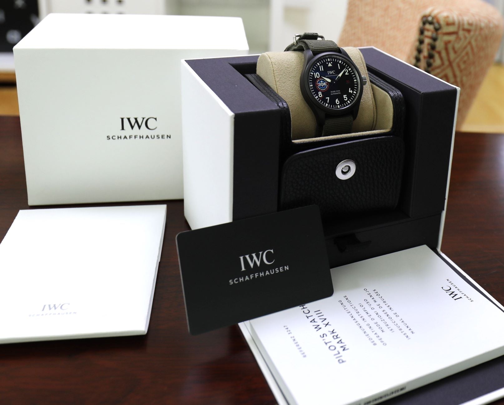 IWC Pilot MARK XVIII Top Gun EDITION “SFTI” – IW324712 – 41mm - Azzam Watches
