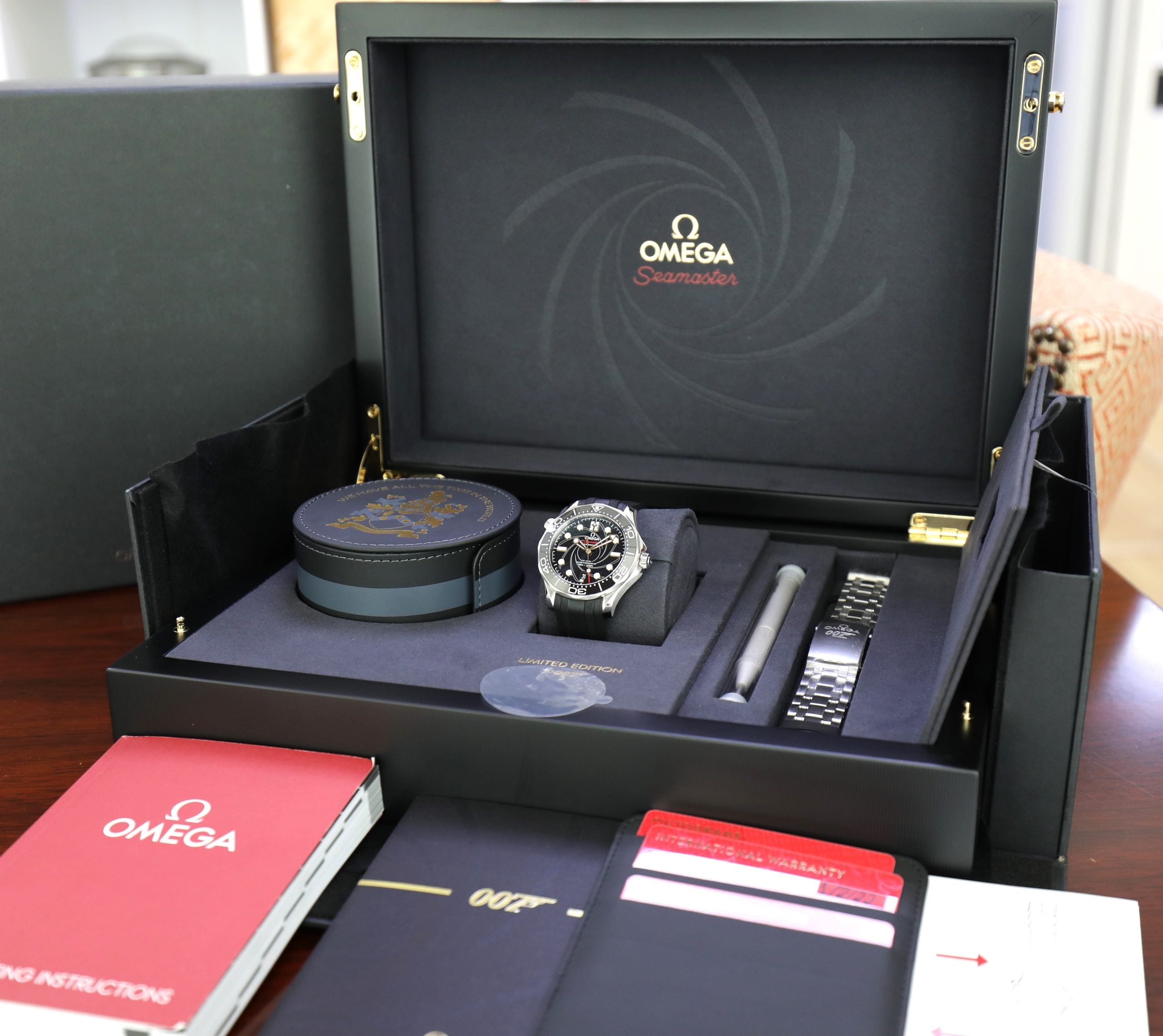 Omega Seamaster Diver 300M – James Bond 50th Anniversary – Limited Edition – New 2022 - Azzam Watches