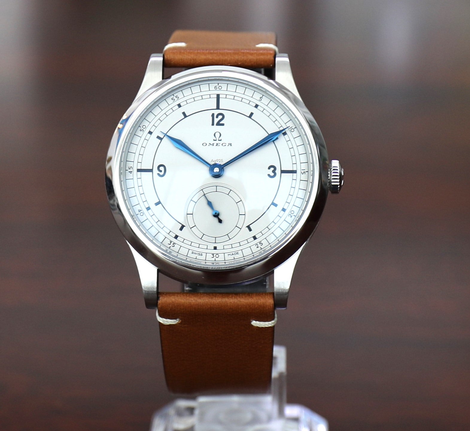 Omega Specialities CK859 – Numbered Edition – Silver Dial 925 – New – Full Set - Azzam Watches