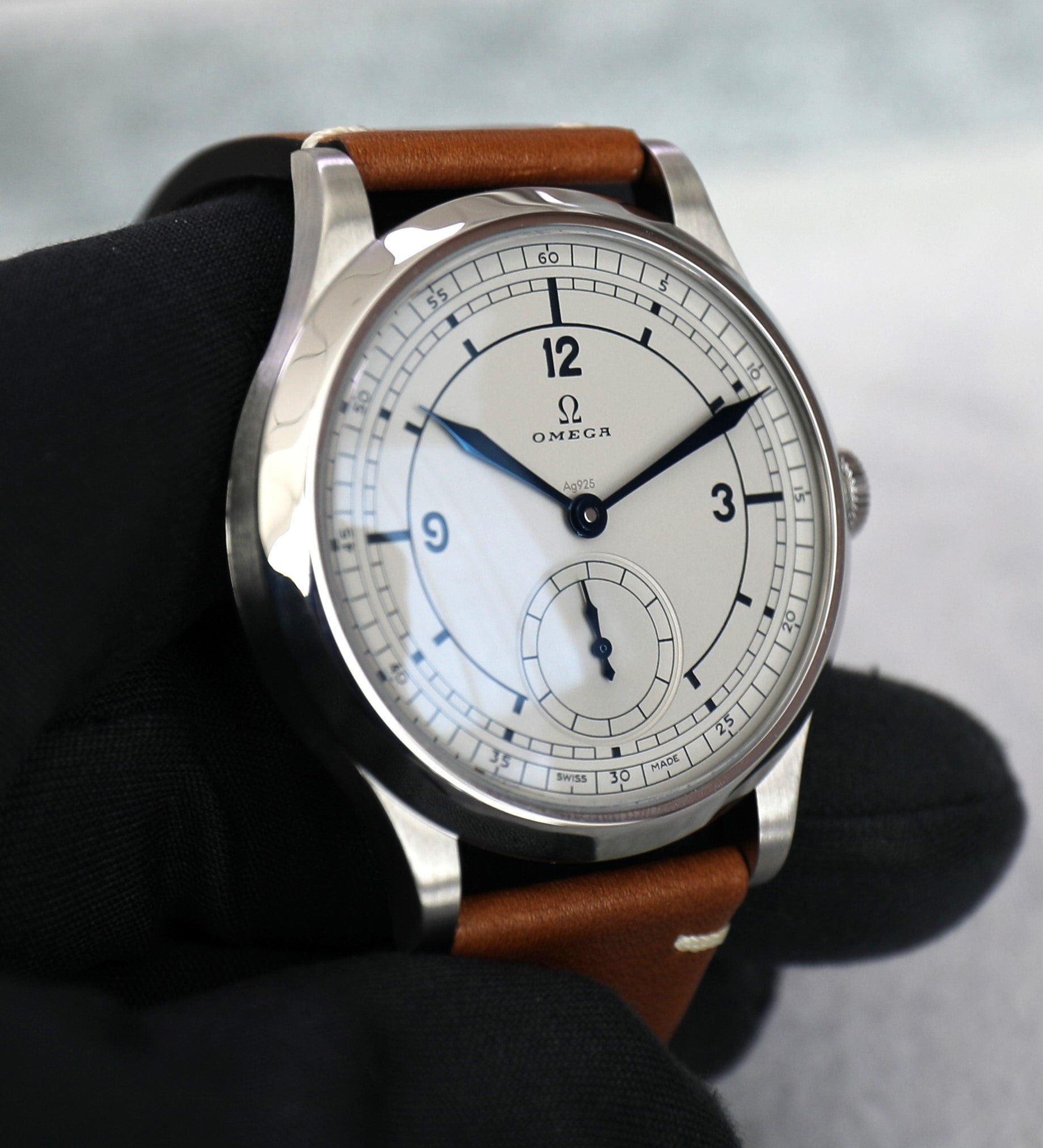 Omega Specialities CK859 – Numbered Edition – Silver Dial 925 – New – Full Set - Azzam Watches