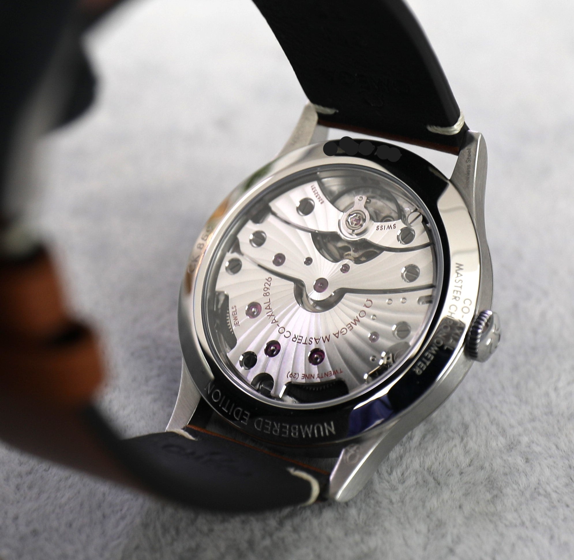 Omega Specialities CK859 – Numbered Edition – Silver Dial 925 – New – Full Set - Azzam Watches
