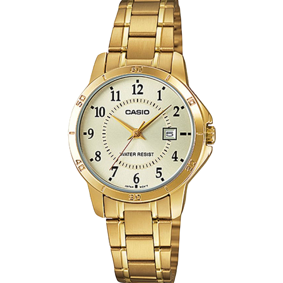 CASIO - LTP-V004G-9BUDF - Azzam Watches