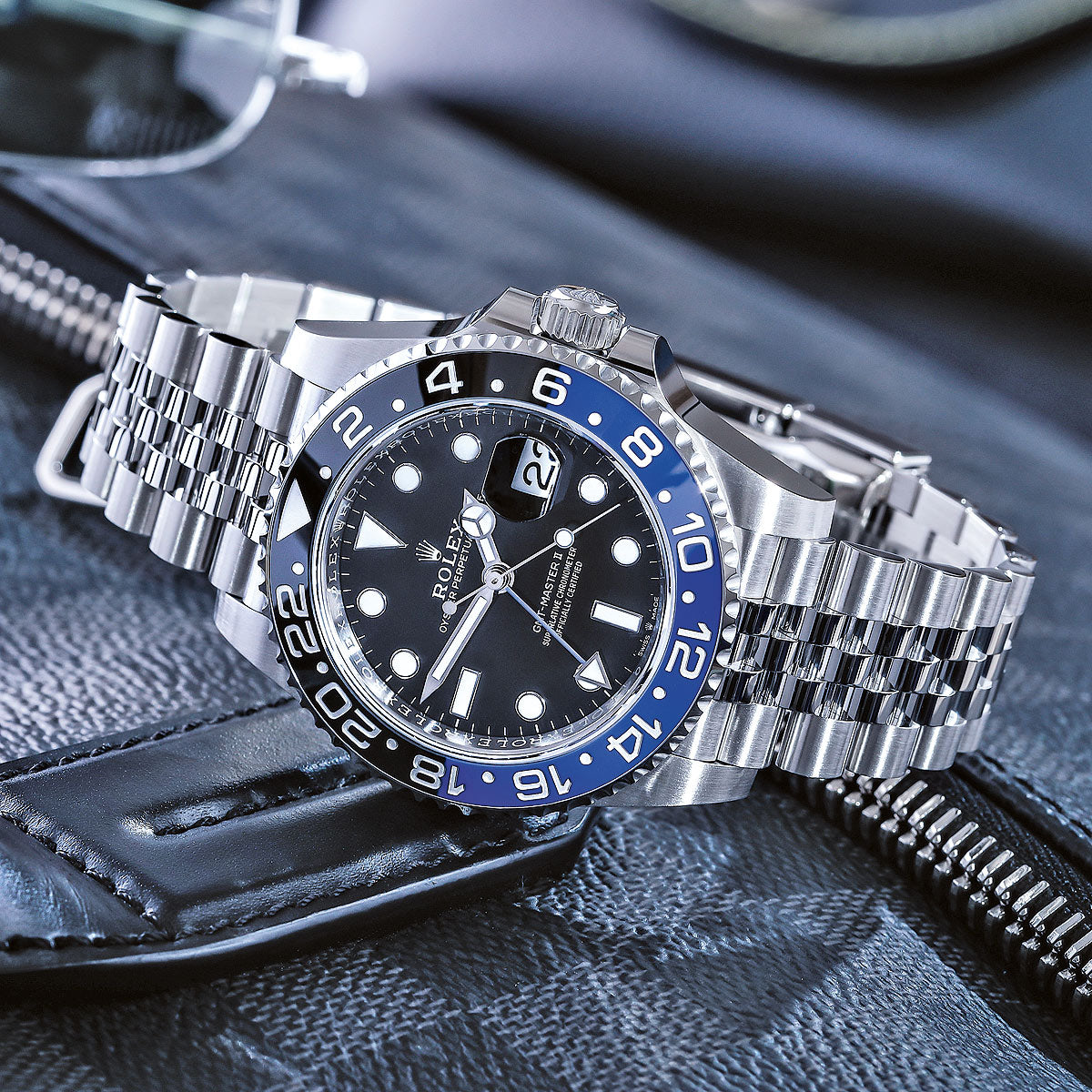 Rolex | GMT-Master II GMT Black Dial " Batman " - Azzam Watches