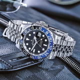 Rolex | GMT-Master II GMT Black Dial " Batman " - Azzam Watches 