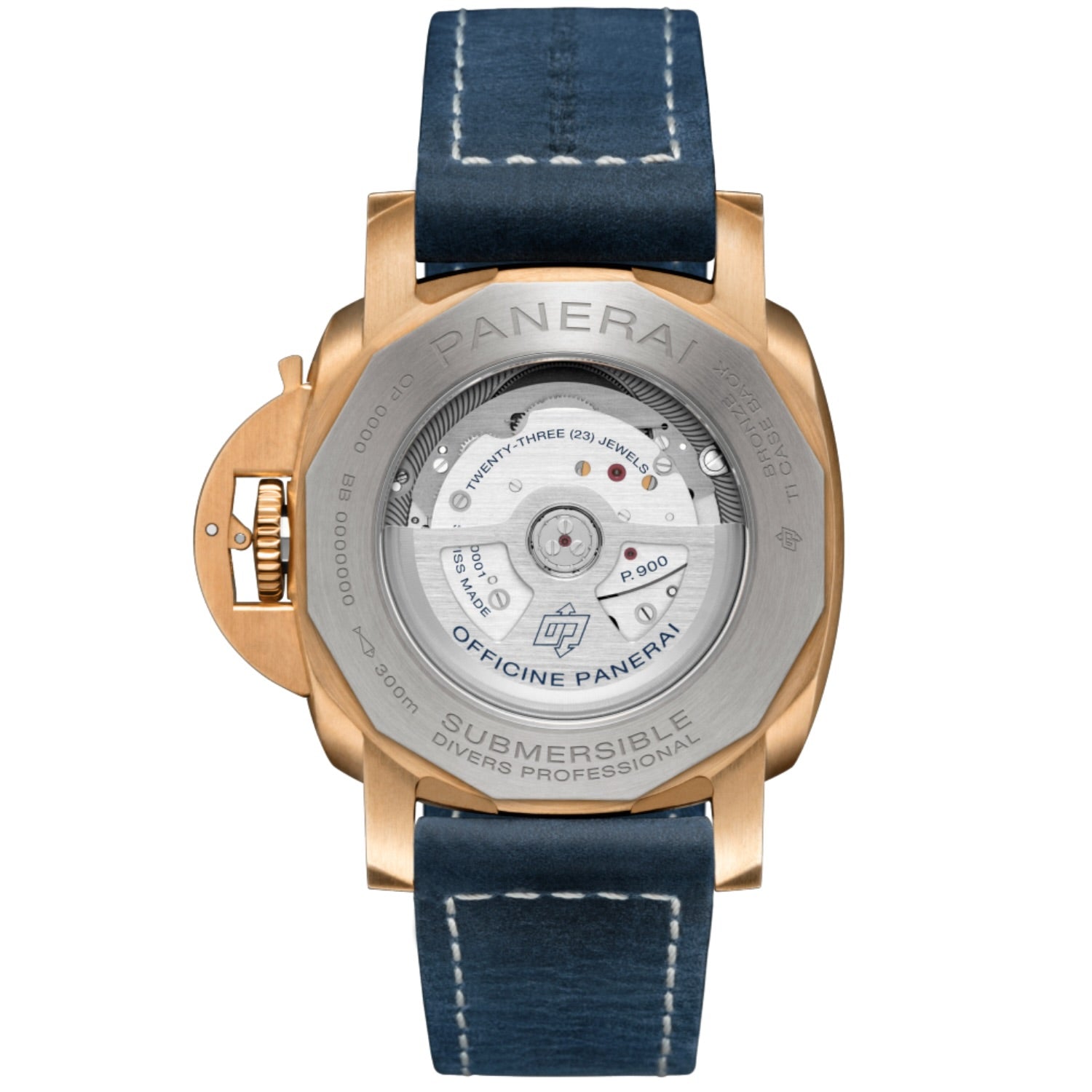 Panerai Submersible Bronzo Blu Abisso PAM01074 - Azzam Watches