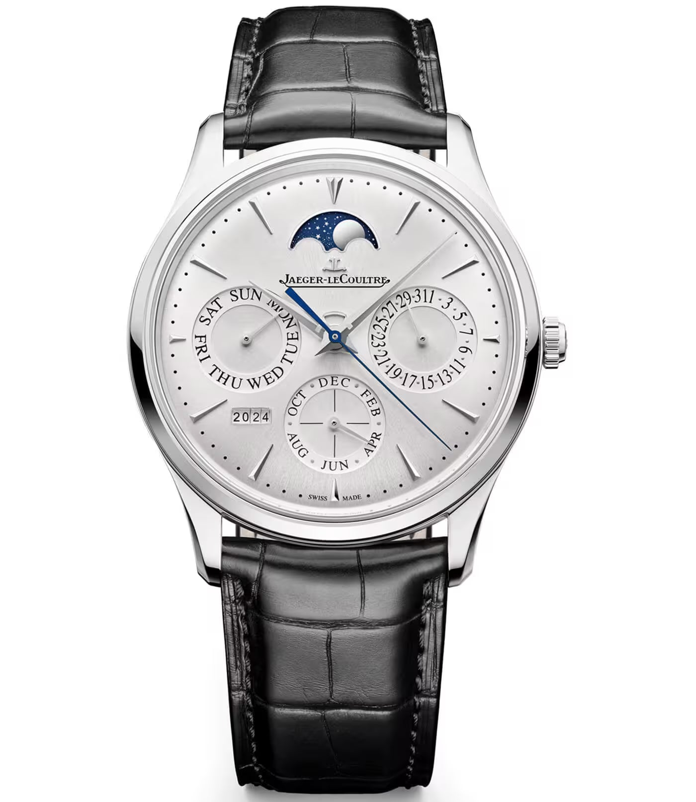 Master Ultra Thin 39 mm Automatic Steel Perpetual Calendar Ultra Thin Watch Jaeger-LeCoultre