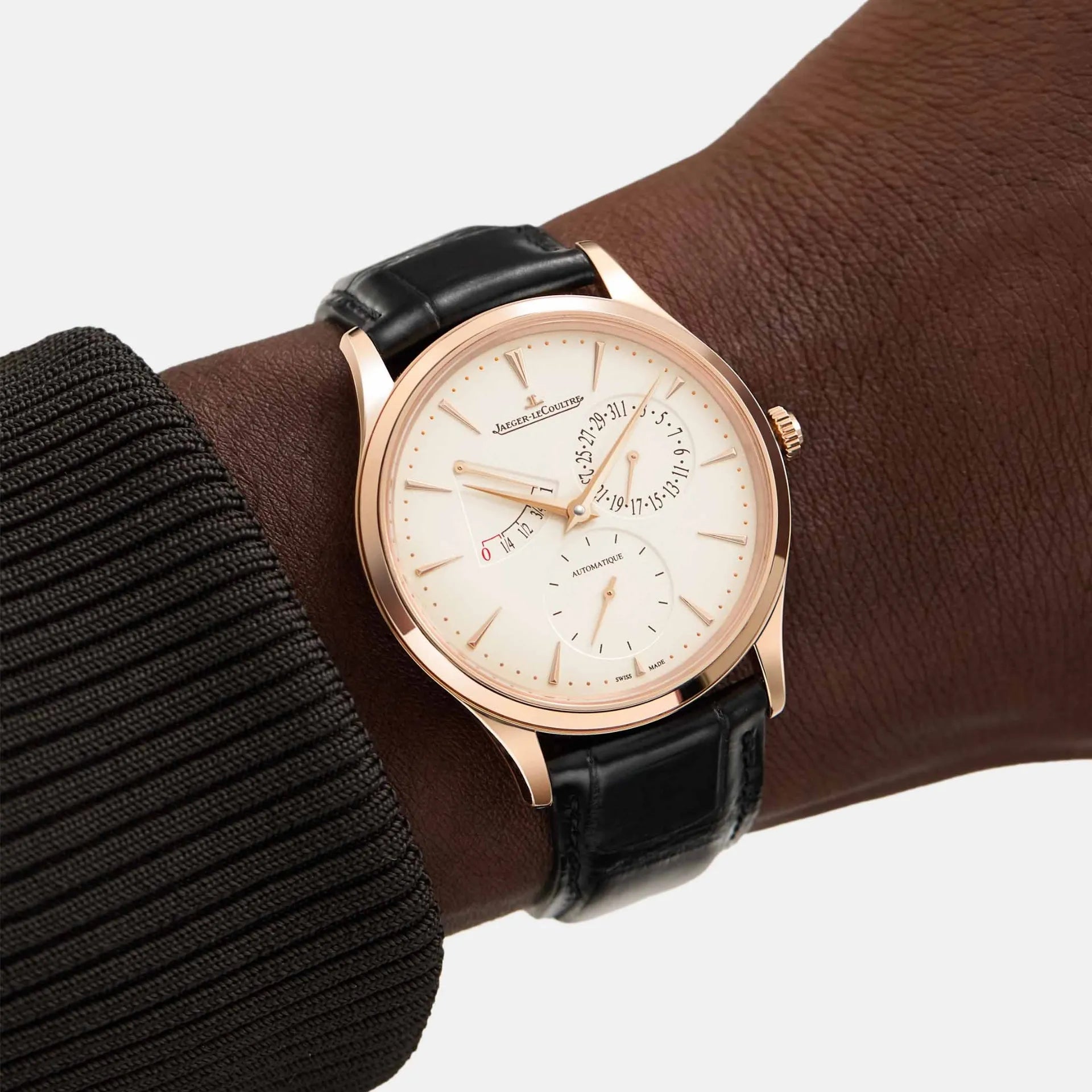 Master Ultra Thin 39 mm Automatic Pink Gold Power Reserve Ultra Thin Watch Jaeger-LeCoultre