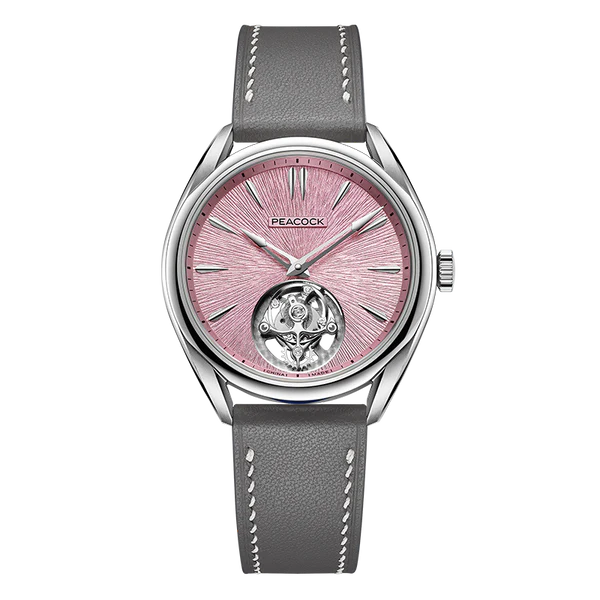 Peacock Divine Craft Hand-Made Micro-Engraved Ultra-Thin Tourbillon Watch [Limited Edition] Peacock