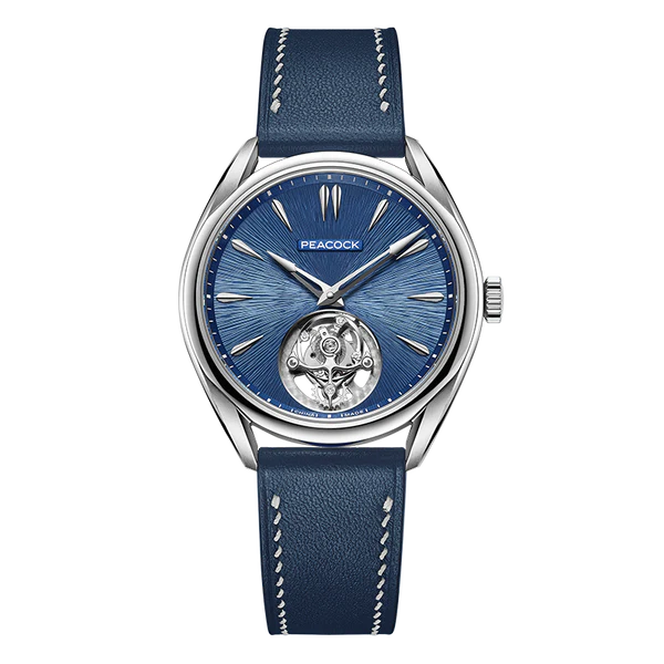 Peacock Divine Craft Hand-Made Micro-Engraved Ultra-Thin Tourbillon Watch [Limited Edition] Peacock