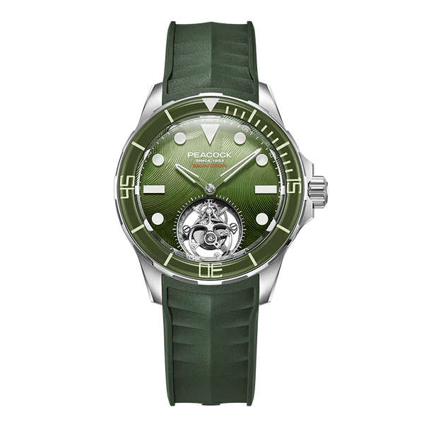 Peacock HAIYI Tourbillon Watch Diver [Limited Edition] Peacock