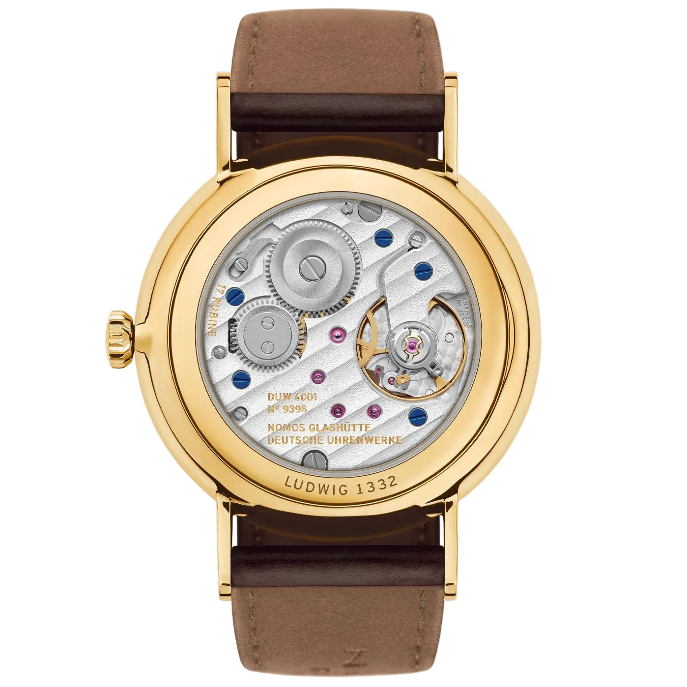 Ludwig gold enamel white doré